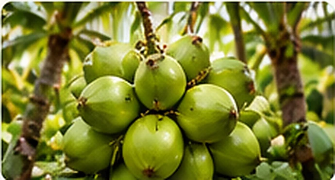 Green tender coconuts standard grade
